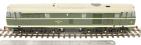 Class 31 in BR green with small yellow panels - unnumbered