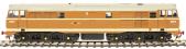 Class 31 D5579 in BR golden ochre with small yellow panels