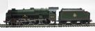 Class 6P Rebuilt Royal Scot 4-6-0 46141 "The North Staffordshire Regiment" in BR green with early emblem