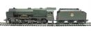 Parallel boiler Royal Scot 4-6-0 46151 "The Royal Horse Guardsman" in BR green with early emblem (weathered)
