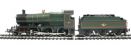 Class 43xx 2-6-0 Mogul 4377 in BR lined green with late crest