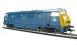 Class 42 Warship D827 'Kelly' in BR blue - DCC fitted