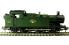 Class 56xx 0-6-2 tank loco 5601 in BR plain green with late crest