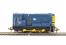 Class 08 Shunter 08021 in BR Blue with Wasp Stripes