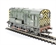 Class 08 Shunter D3963 in BR Green with Wasp Stripes (weathered)
