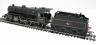Class 5MT Crab 2-6-0 Mogul 42789 in BR lined black with late crest and riveted coal rail