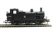 Class 3F Fowler Jinty 0-6-0 tank 47394 in BR black with early emblem