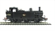 Class 3F Fowler Jinty 0-6-0 tank 47500 in BR black with late crest. 