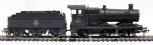 Class 2251 Collett Goods 2217 & Churchward tender in BR black with early emblem - weathered