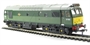 Class 25/3 D7502 in BR two tone green