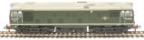 Class 24/1 D5149 in BR Green with small yellow panels