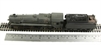 Standard class 5MT 73050 with BR1G tender in BR lined black with late crest (heavily weathered)