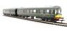 Derby Lightweight 2 Car DMU in BR green with half yellow ends
