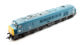 Class 46 Sealed Beam Headlights 46045 BR Blue Weathered Diesel Locomotive - DCC Sound