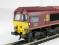 Class 66 66022 'Lafarge Charnwood' in EWS Livery (DCC Sound Fitted)