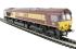 Class 66 66111 in EWS Livery with Highland Rail Stag - Limited Edition
