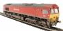 Class 66 66101 in DB Schenker Livery (weathered)