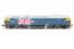 Class 47/0 47163 in BR Blue with Union Jack Logos and Silver Roof - Modelzone Limited Edition