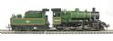 Class 2MT Ivatt 2-6-0 46520 in BR lined green with late crest