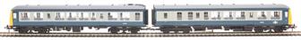 Class 108 2-car DMU in BR blue and grey