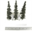5" - 6" Conifer Trees - Pack Of 6