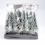 4" - 6" Pine Trees With Snow - Pack Of 24