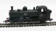 Class 8750 0-6-0 Pannier tank 9735 in BR black with late crest