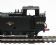 Class 3F Fowler Jinty 0-6-0 tank 47410 in BR black with late crest