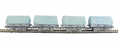 5 Plank China Clay wagon with hood in BR Bauxite livery B743155 (Weathered)