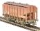 35 ton bulk grain wagon 7624 in BRT brown - weathered