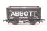 7 Plank Wagon with Coke Rails 3607 in 'Abbott' Grey Livery