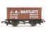 7 Plank Wagon with Coke Rails 2 in 'J.A.Bartlett' Bauxite Livery