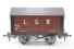 10 Ton Covered Salt Wagon 168 in 'L.G.W' Red Livery (Weathered) - Limited Edition for Harburn Hobbies