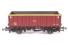 MEA 45 ton box body mineral wagon 391262 in EWS Red & Yellow Livery