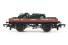 1 Plank Lowfit Wagon B450141 in BR Brown Livery with Triumph TR3 car load