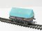 5 plank china clay wagon with hood B743169 in BR brown (weathered)