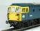 Class 33/1 diesel D6520 in BR blue with yellow ends