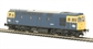 Class 33/0 D6579 in BR Blue with full yellow ends