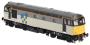 Class 33/2 33204 in Railfreight construction sector triple grey