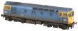 Class 33/2 33211 in BR blue - faded and weathered