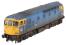 Class 33/2 33211 in BR blue - faded and weathered