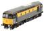 Class 33/2 33208 in Civil Engineers 'Dutch' grey and yellow with white tyres and handrails