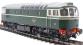 Class 33/0 in BR green with no yellow ends - unnumbered