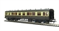 Collett 60ft 3rd corridor coach 1127 in GWR chocolate/cream with roundel.