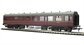 Collett 60ft 1st/2nd composite in BR maroon - W7010W