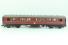 57ft. Ex-LMS Panelled 1st & 2nd Class Corridor Coach M3565M in BR Maroon Livery