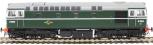 Class 33/0 D6504 in BR green