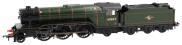 Class V2 2-6-2 60847 "St Peters School" in BR green with late crest