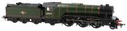 Class V2 2-6-2 60847 "St Peters School" in BR green with late crest