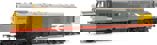 Class 37/0 Centre Headcode 37371 BR Railfeight (Red Stripe) Diesel Locomotive - DCC Sound